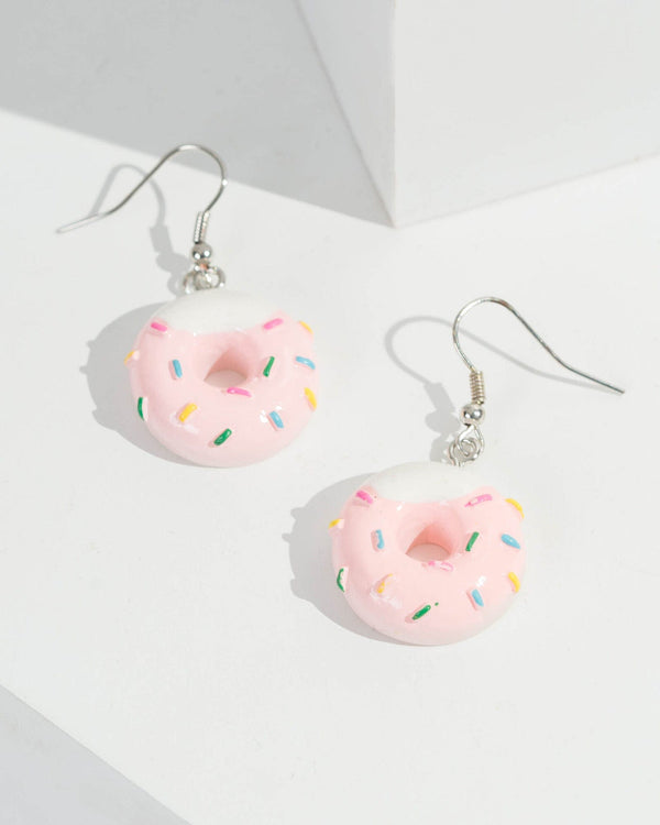 Multi Colour Donut Drop Earrings | Earrings