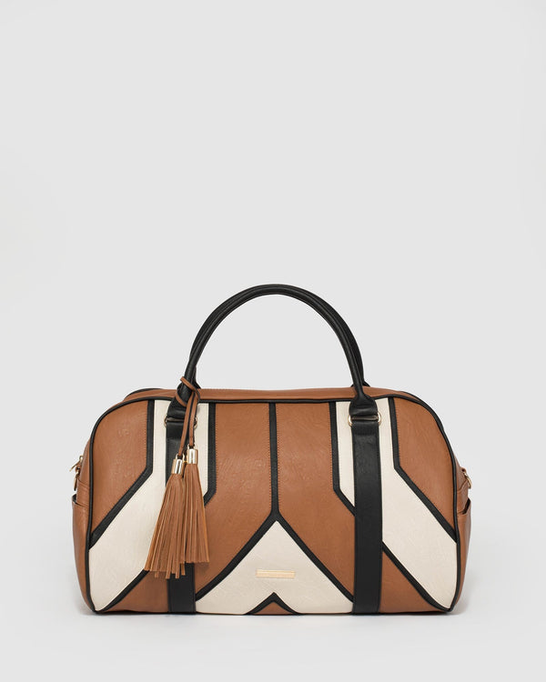 Multi Colour Hazel Tassel Weekender | Weekender Bags