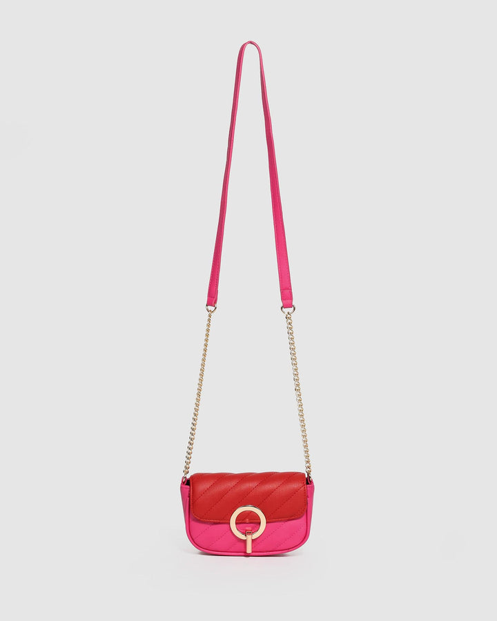Multi Colour Kai Quilt Crossbody Bag | Crossbody Bags