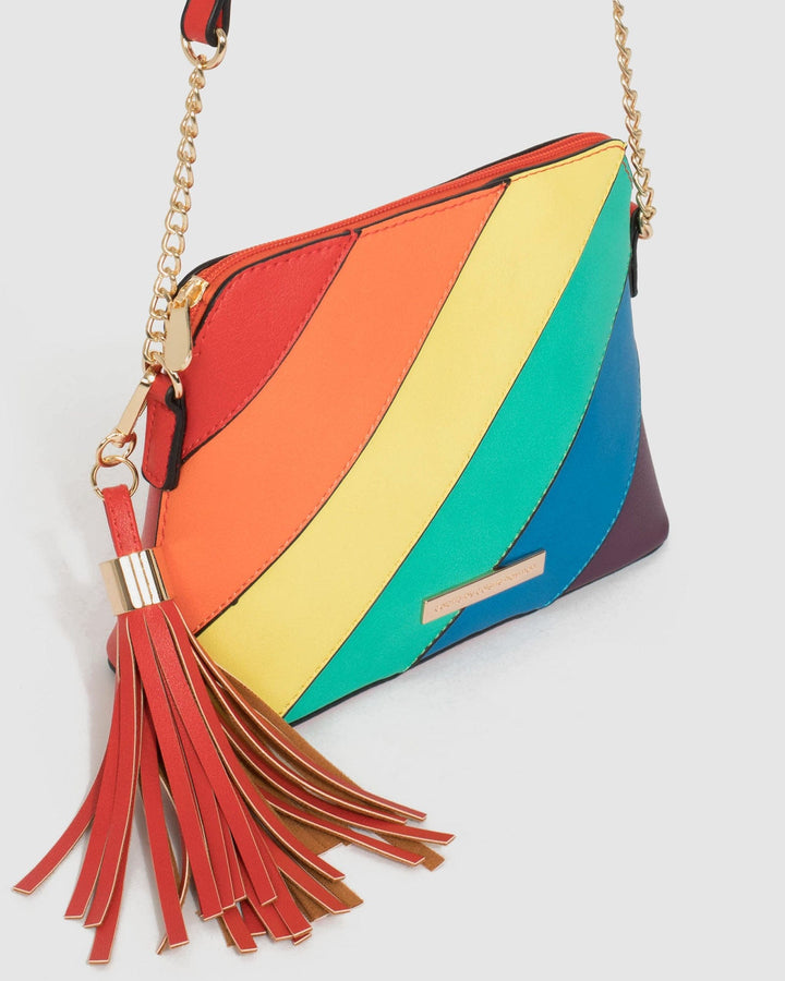 Colette by Colette Hayman Multi Colour Karen Panel Crossbody Bag