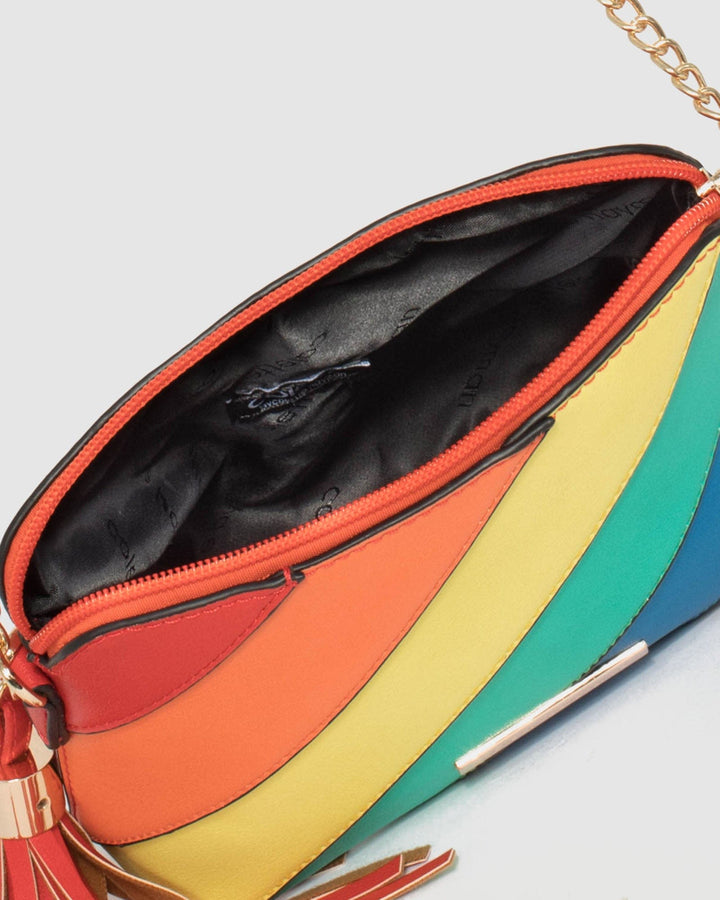 Colette by Colette Hayman Multi Colour Karen Panel Crossbody Bag