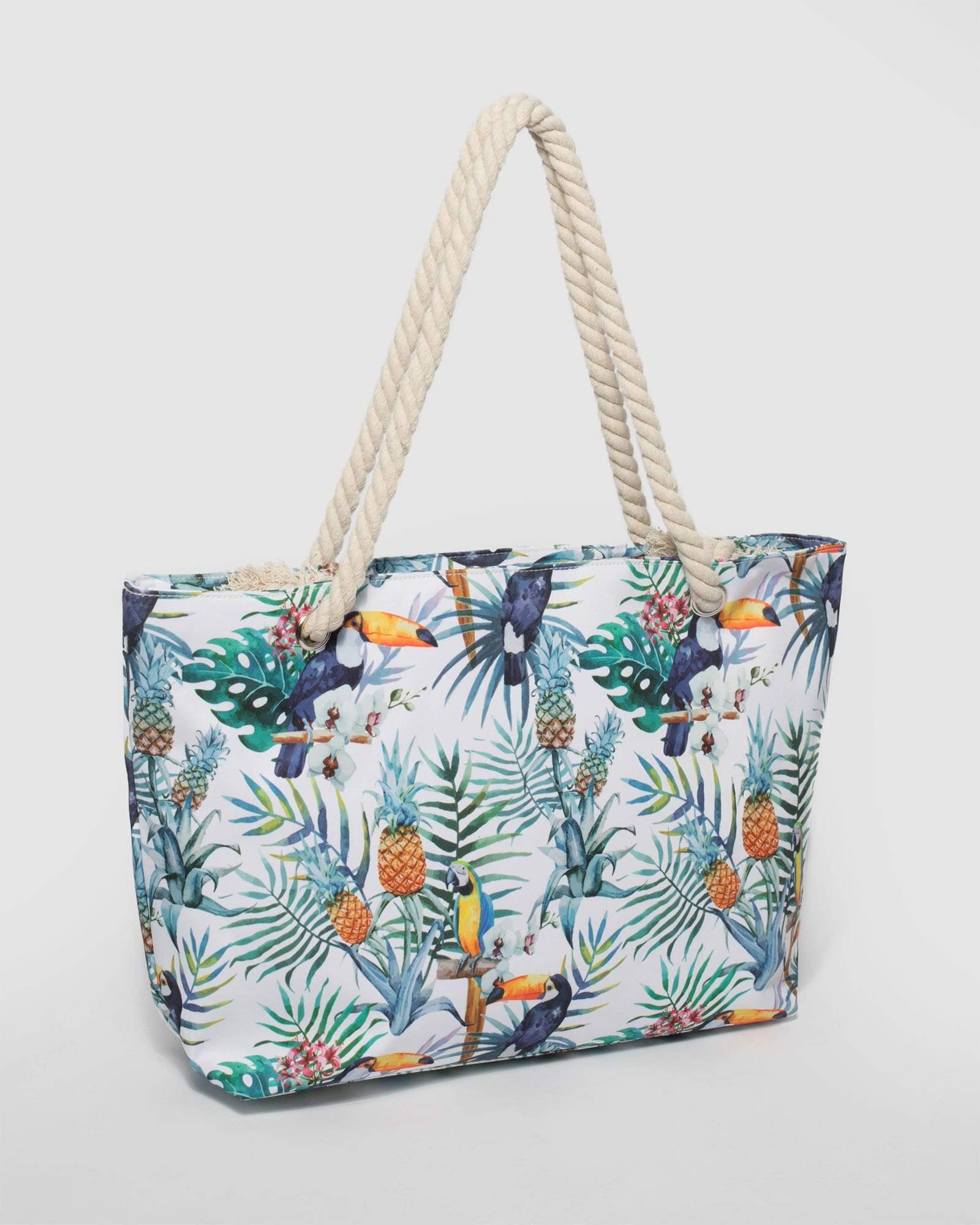 Multi Colour Large Summer Beach Bag – colette by colette hayman