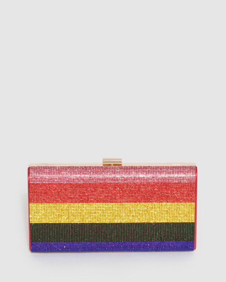 Multi Colour Margot Clutch Bag | Clutch Bags