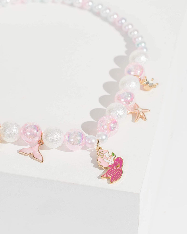 Colette by Colette Hayman Multi Colour Mermaid Beaded Necklace