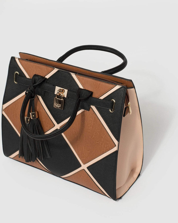 Multi Colour Mila Lock Limited Edition Tote Bag | Tote Bags