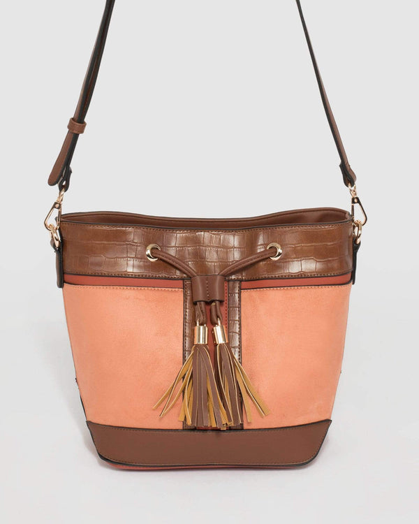 Multi Colour Mimi Drawstring Bag | Bucket Bags