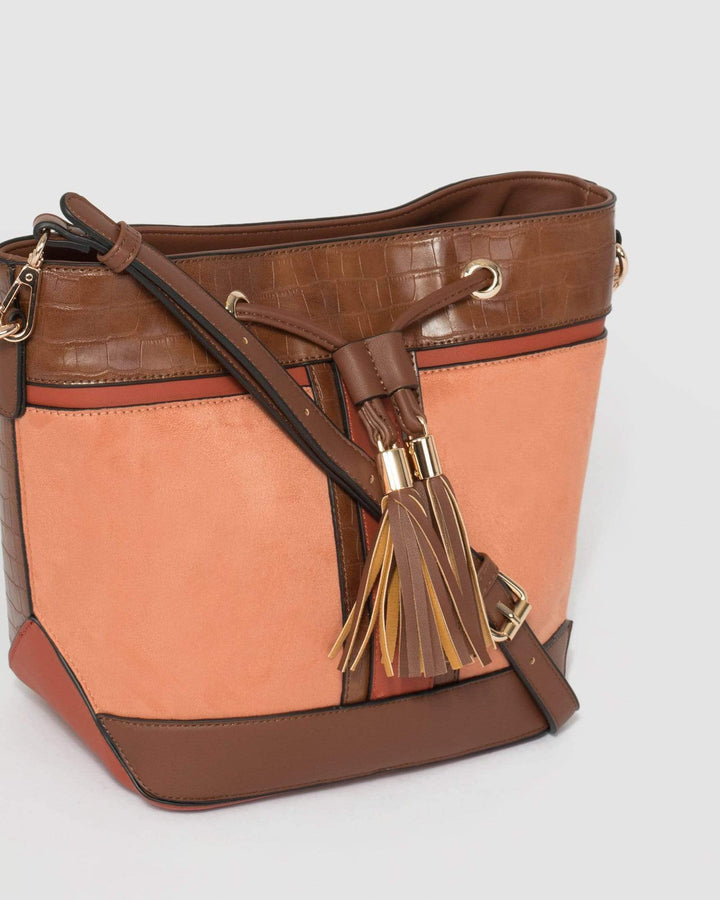 Multi Colour Mimi Drawstring Bag | Bucket Bags
