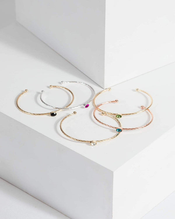 Multi Colour Multi Cuff Bracelet | Wristwear