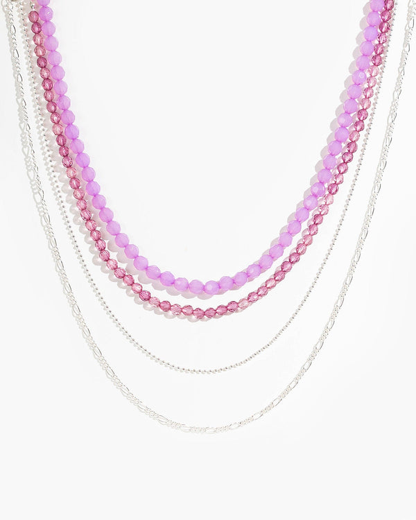 Colette by Colette Hayman Multi Colour Multi Pack Round Beads And Chain Necklace
