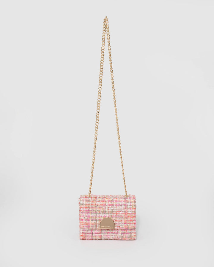 Colette by Colette Hayman Multi Colour Pink Moxie Chain Bag
