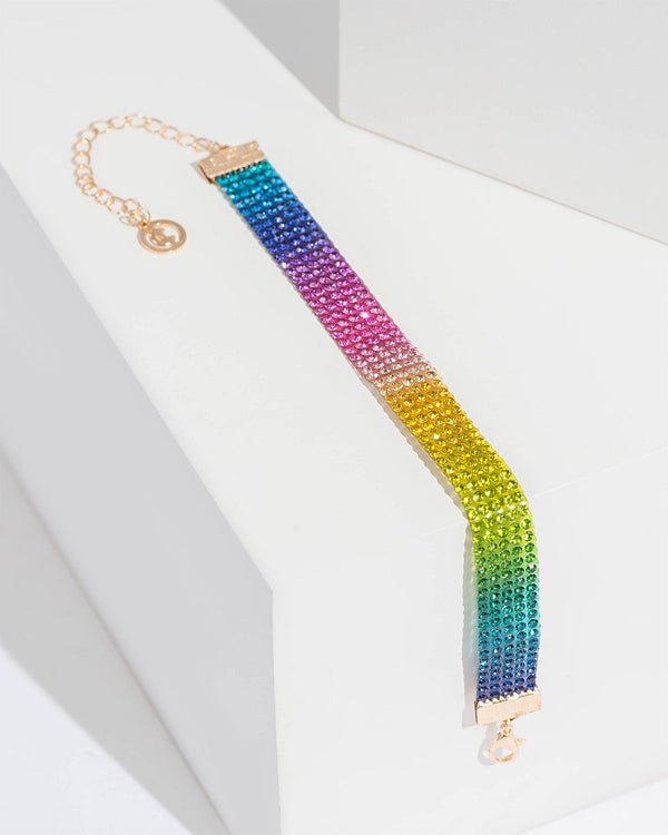 Colette by Colette Hayman Multi Colour Rainbow Bracelet