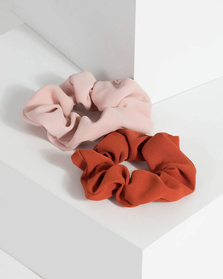 Multi Colour Selected Scrunchie Set | Accessories