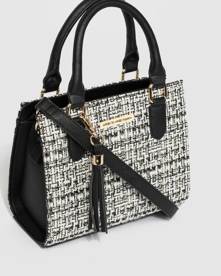 Multi Colour Sia Mini Tassel Tote Bag | Mini Bags