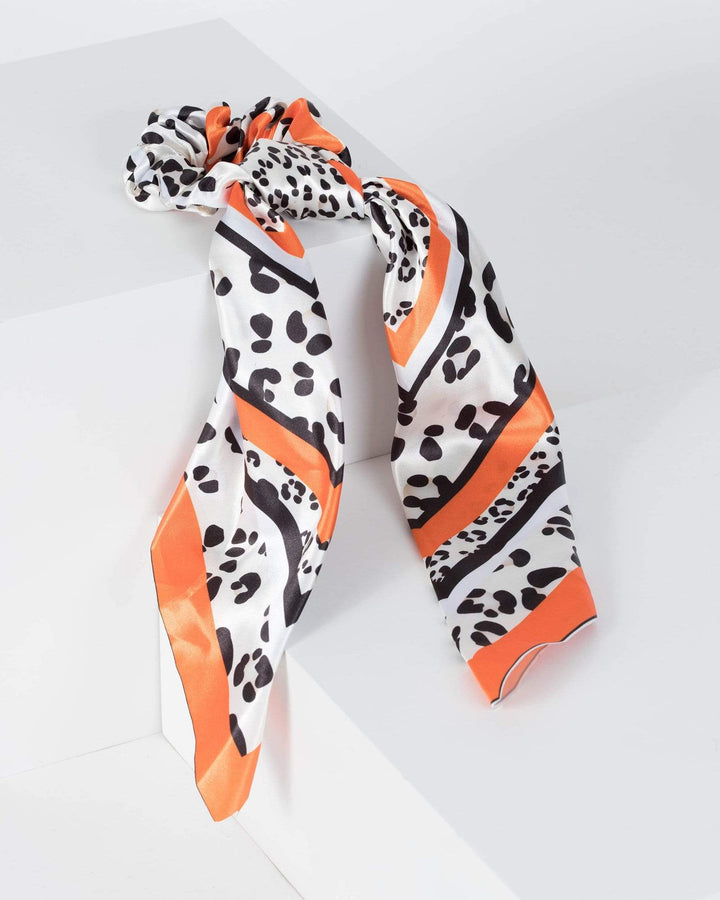 Multi Colour Spotty Leopard Print Hair Tie | Accessories