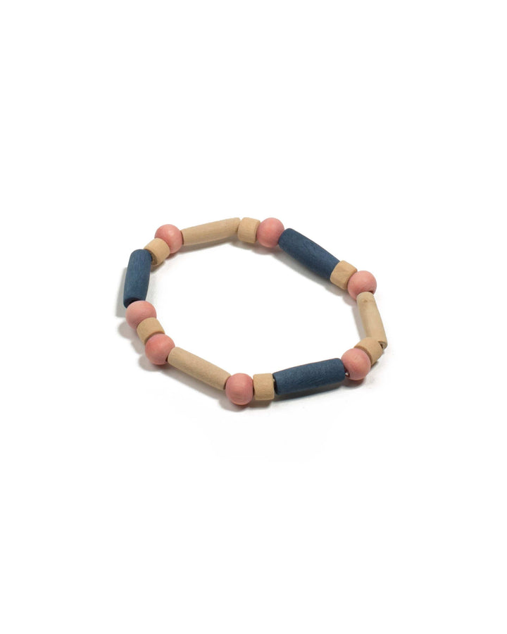 Colette by Colette Hayman Multi Colour Tone Craft Bead Stretch Bracelet