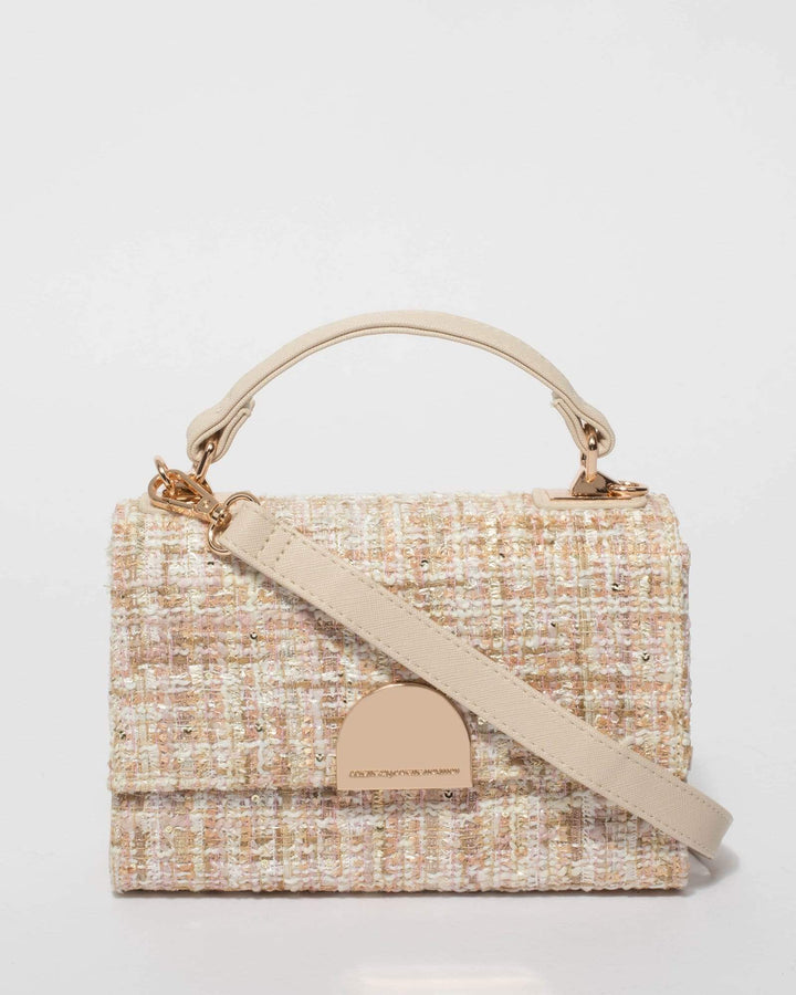 Multi Colour Tweed Ada Mini Bag | Mini Bags