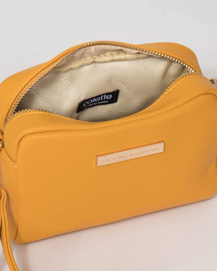 Colette by Colette Hayman Mustard Crossbody Bag