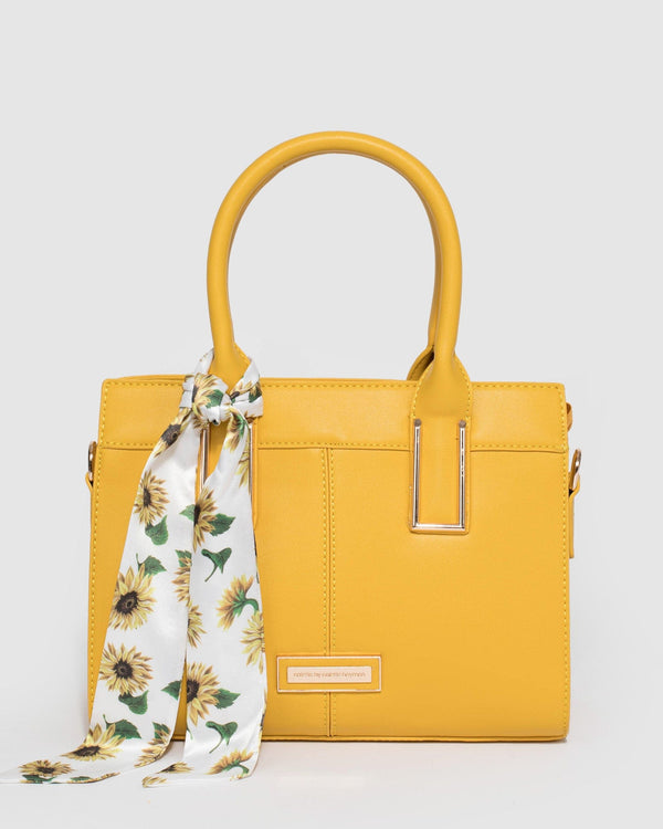 Colette by Colette Hayman Mustard Stef Scarf Mini Bag