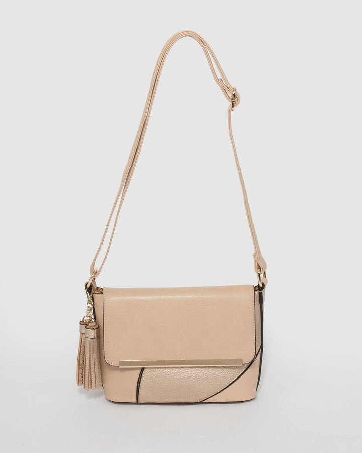 Natural Elsa Crossbody Bag | Crossbody Bags