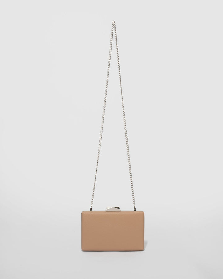 Natural Julia Hardcase Clutch Bag | Clutch Bags