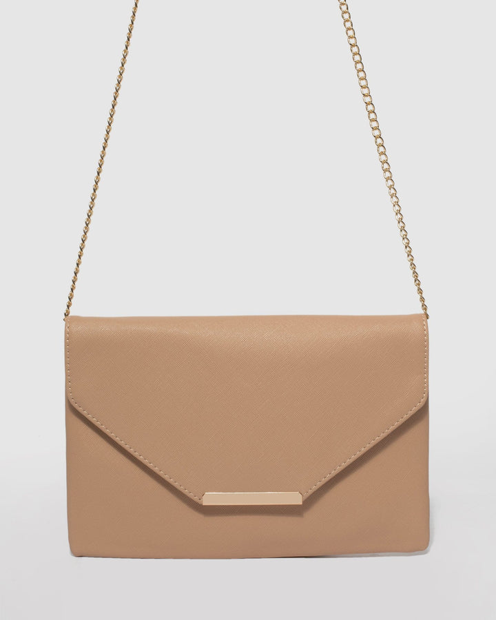 Natural Kyra Clutch Bag | Clutch Bags