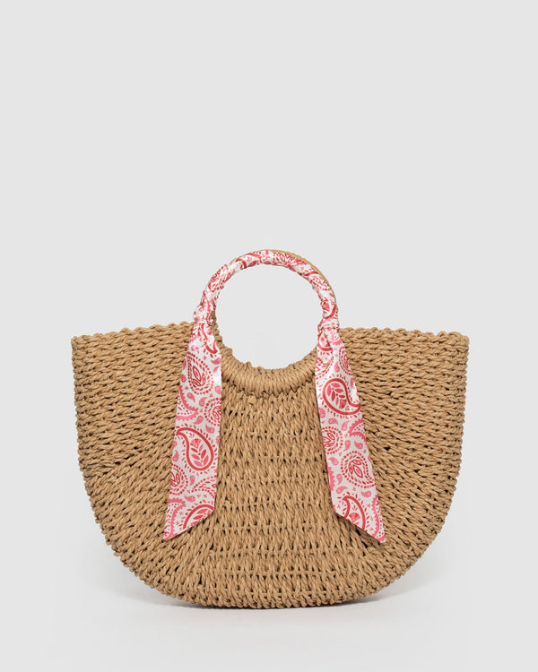 Natural Veronica Tote Bag | Tote Bags