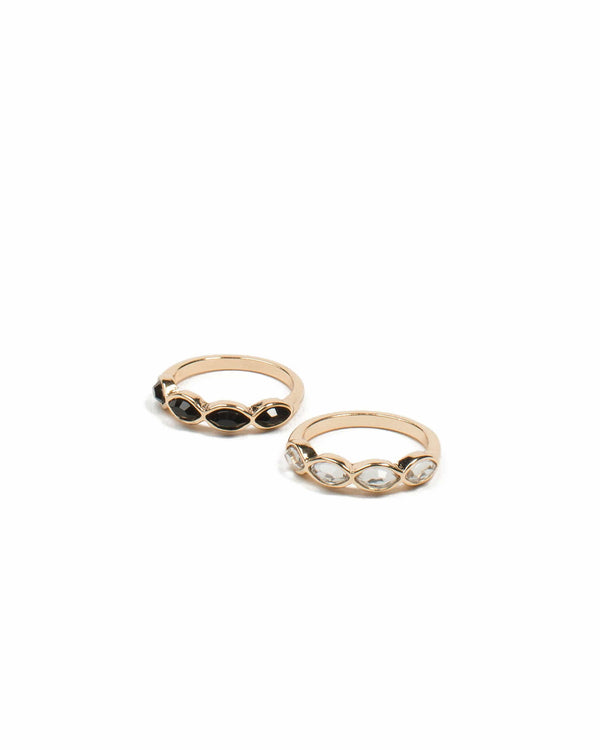 Colette by Colette Hayman Navette Stone Rings - Large