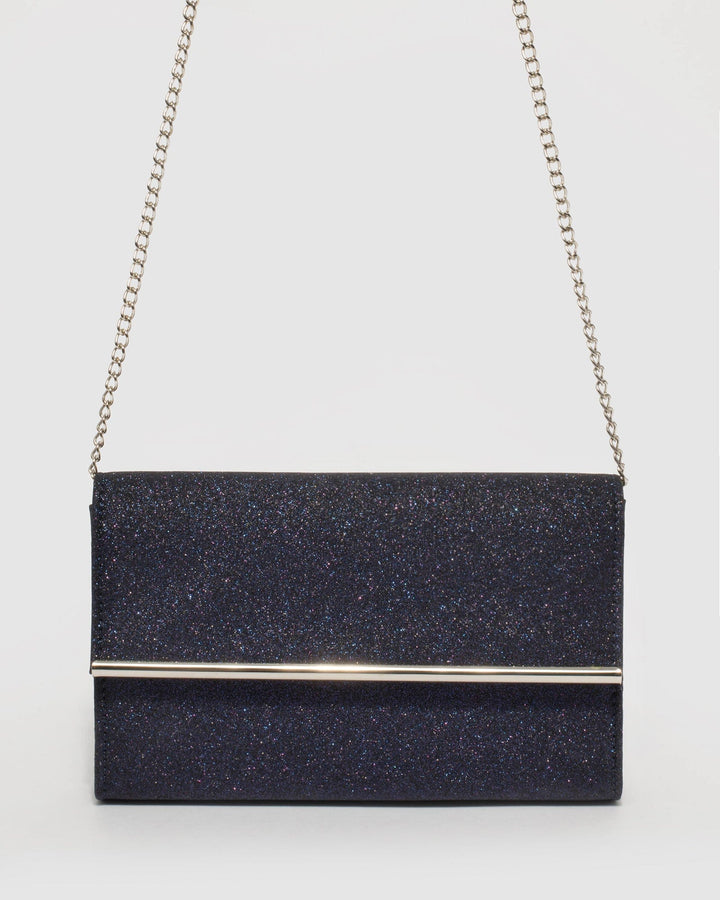 Navy Blue Harriet Clutch Bag | Clutch Bags