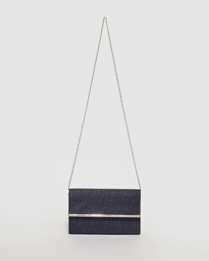 Navy Blue Harriet Clutch Bag | Clutch Bags