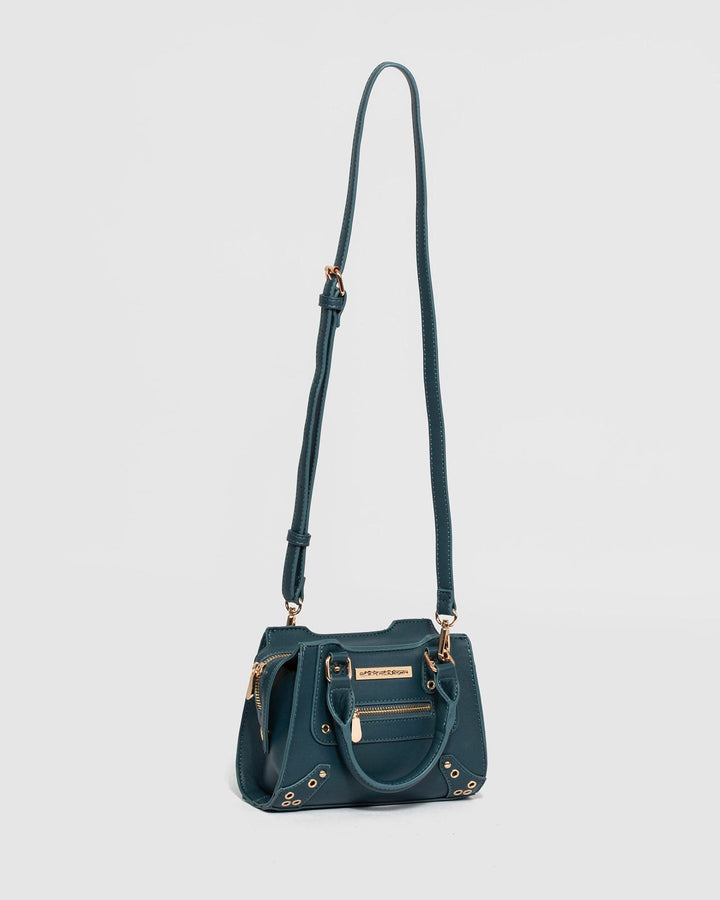 Navy Blue Jahzara Tote Bag | Mini Bags