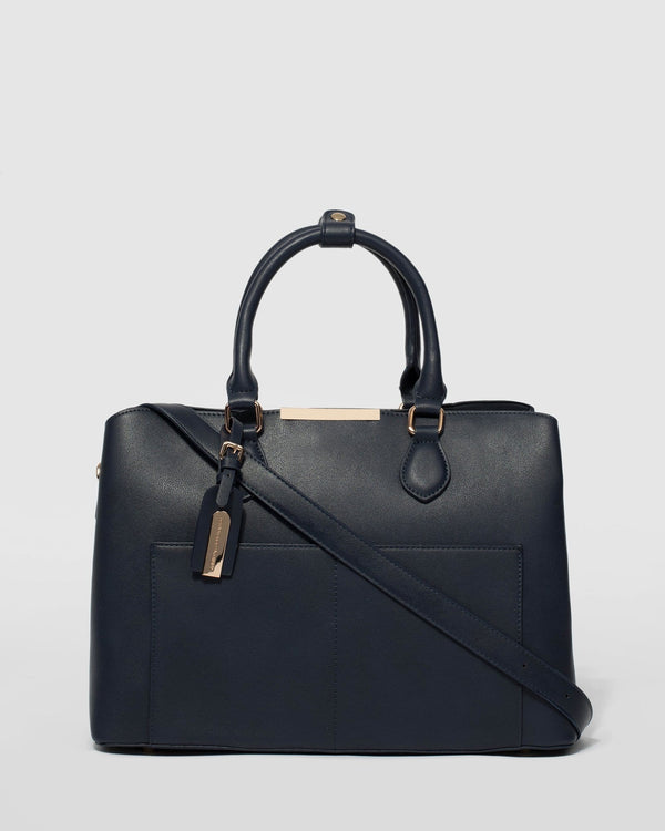 Navy Blue Spencer Tech Tote Bag | Tote Bags