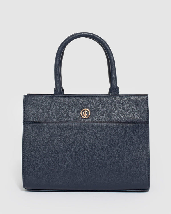 Colette by Colette Hayman Navy Blue Stef Mini Tote Bag