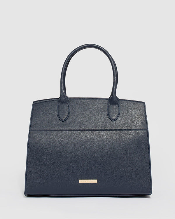 Colette by Colette Hayman Navy Blue Tess Large Tote Bag