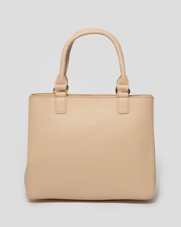 Nude Clarita Tote Bag | Mini Bags