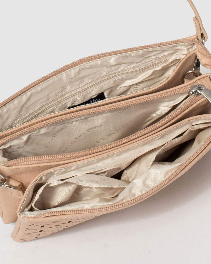 Nude Elisa Crossbody Bag | Crossbody Bags