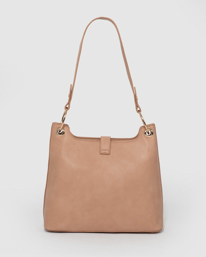 Nude Eliza Ring Bag | Slouch Bags