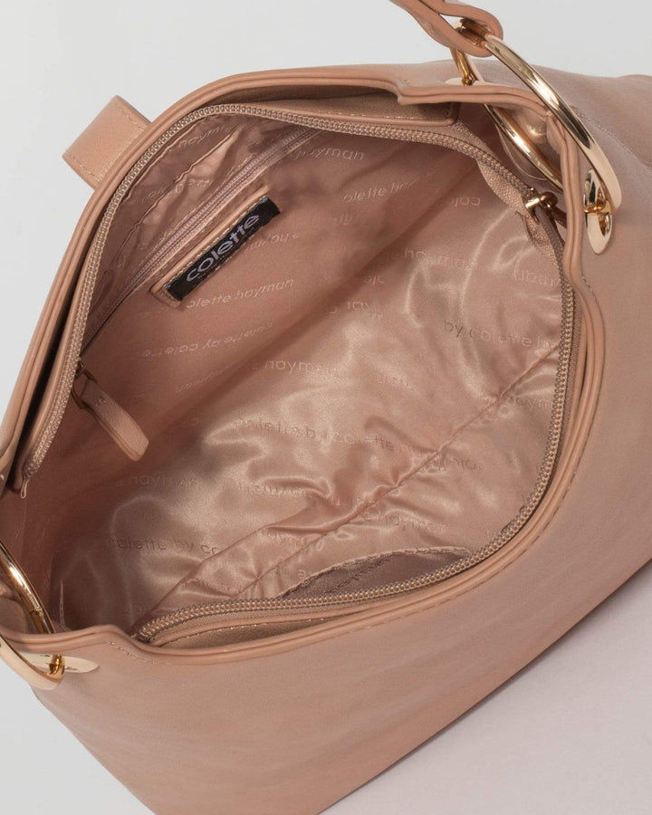 Nude Eliza Ring Bag | Slouch Bags