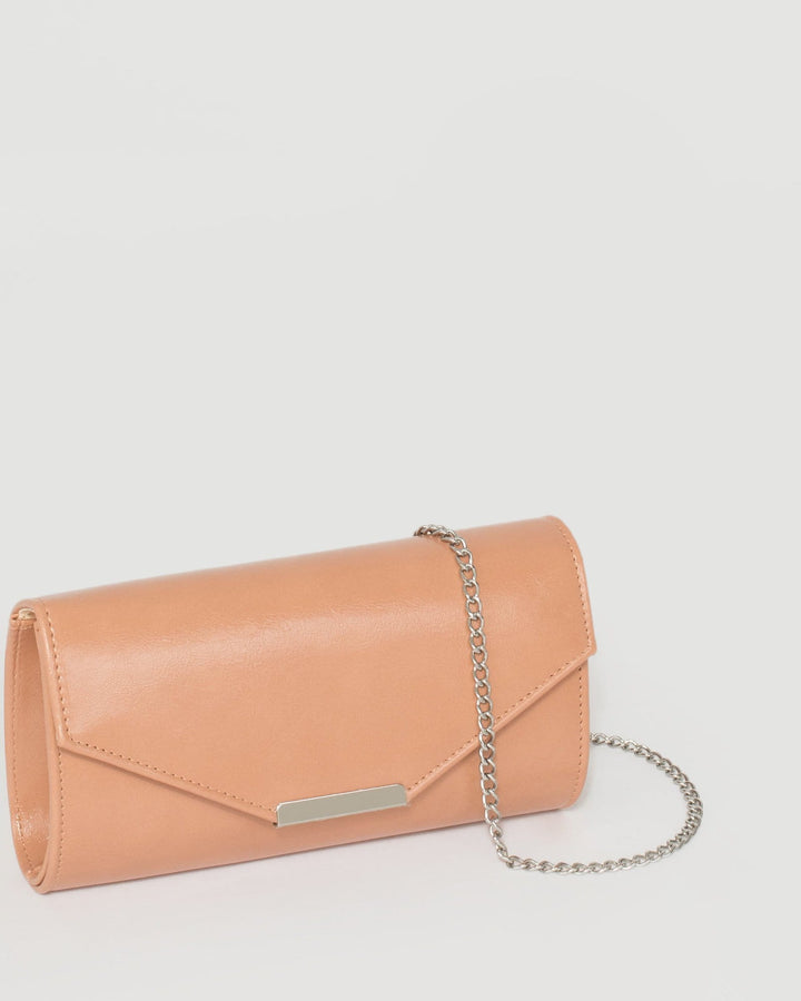 Nude Eve Plain Envelope Clutch Bag | Clutch Bags