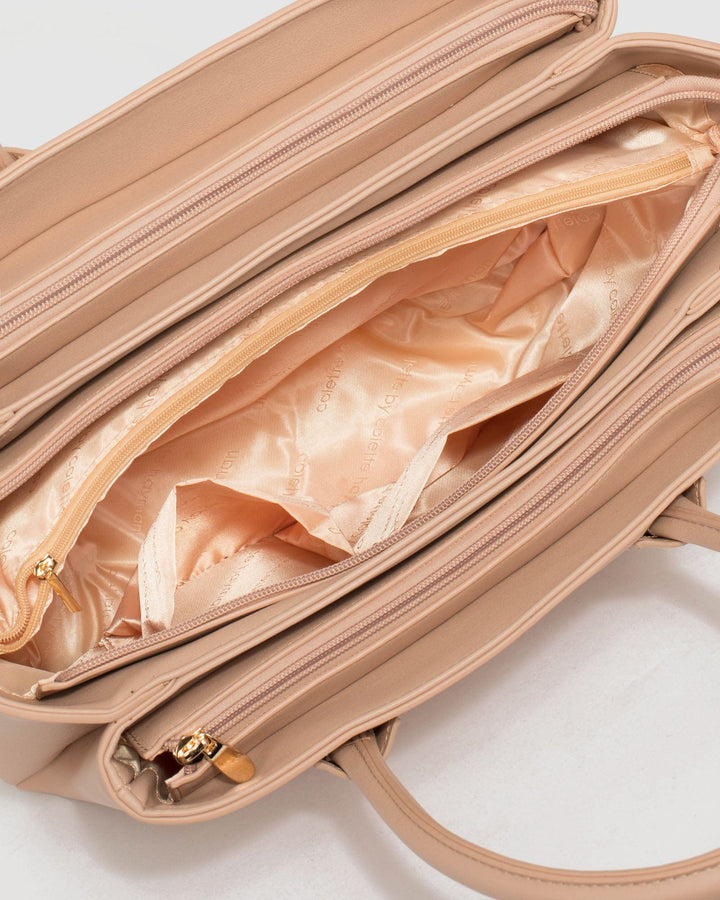 Colette by Colette Hayman Nude Jessica Tech Tote Bag