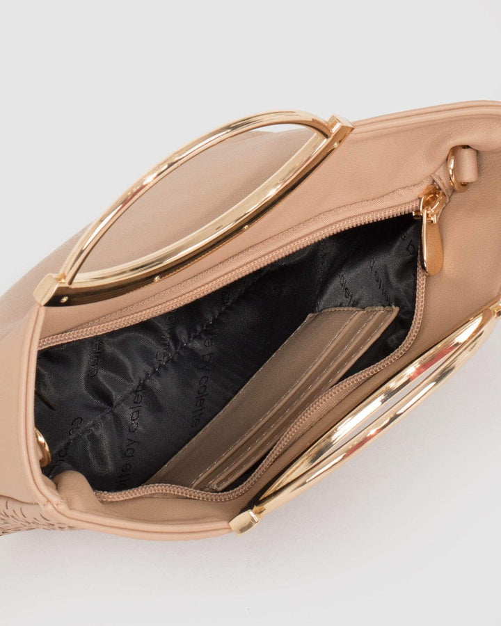 Nude Jessie Design Clutch Bag | Clutch Bags