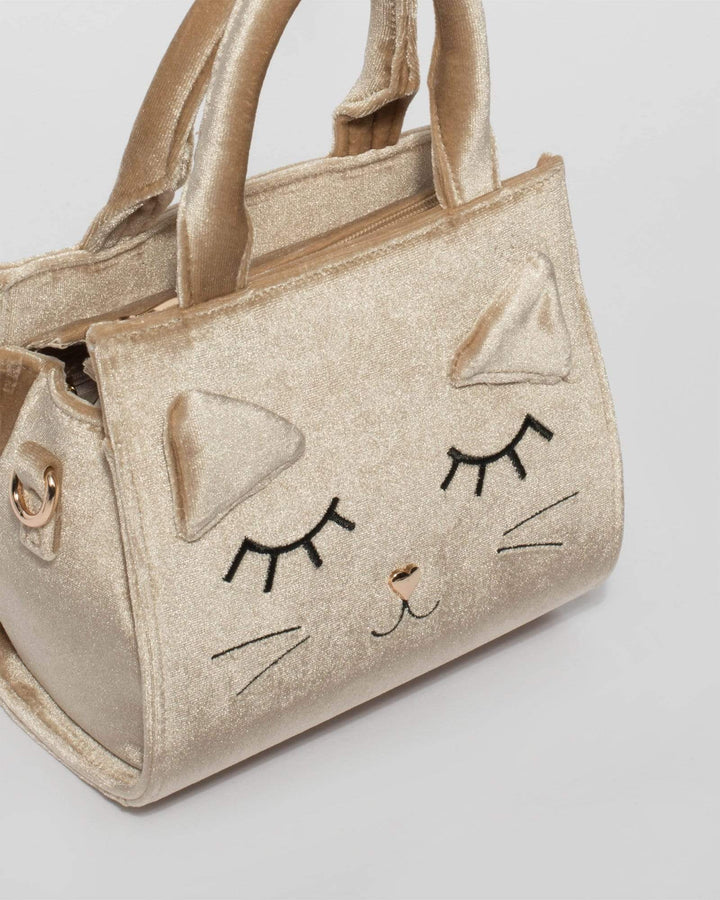 Nude Kids Kitty Cat Tote Bag | Mini Bags