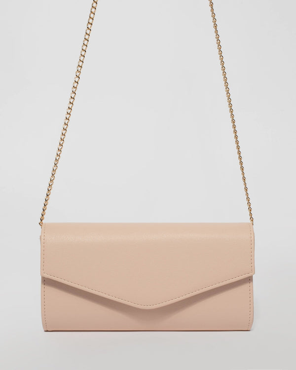 Nude Londyn Clutch Bag | Clutch Bags
