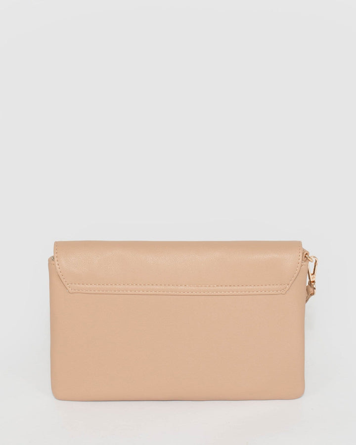 Nude Ruby Wristlet Clutch Bag | Clutch Bags