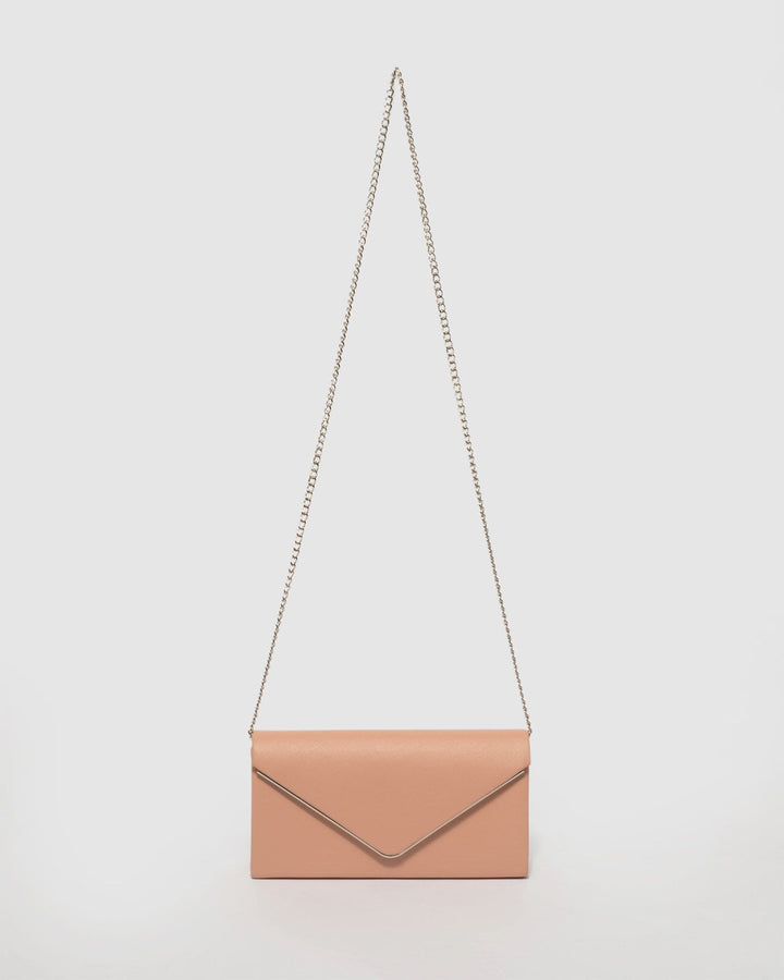 Nude Sammie Clutch Bag | Clutch Bags