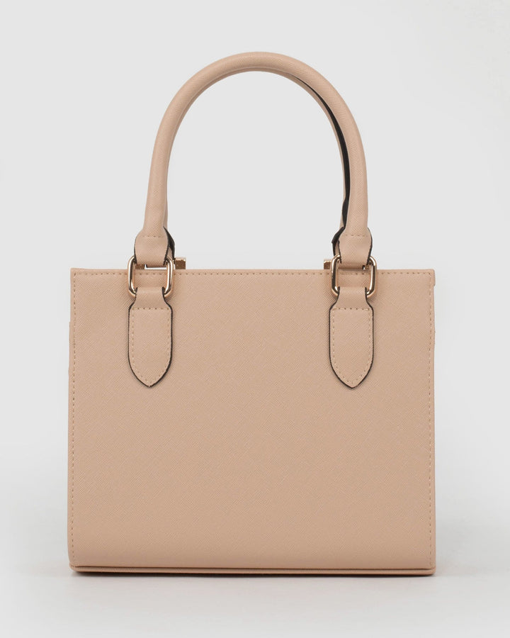 Nude Sia Square Hardware Mini Bag | Mini Bags