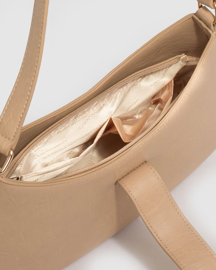 Nude Ulima Buckle Shoulder Bag | Shoulder Bags