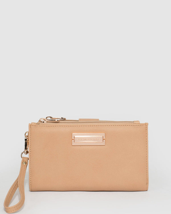 Nude Zarinda Wristlet Wallet | Wallets