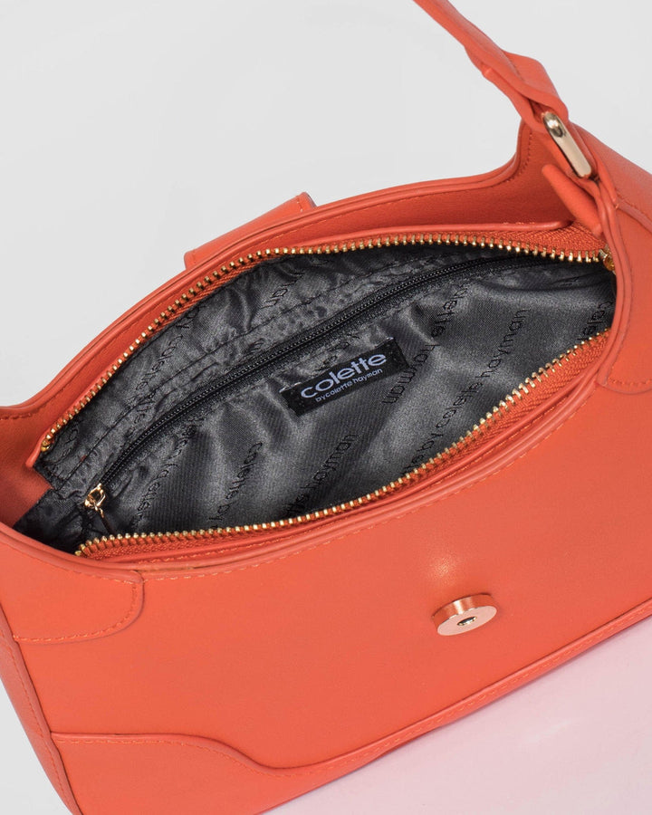 Colette by Colette Hayman Orange Aisling Shoulder Bag