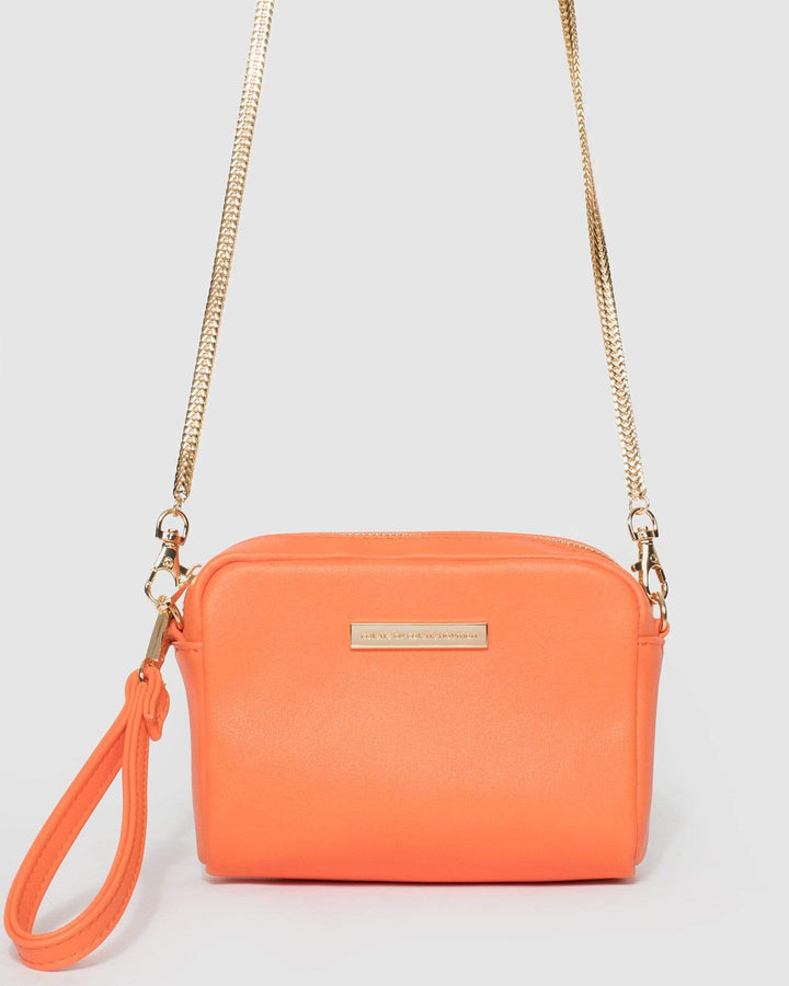 Colette by Colette Hayman Orange Crossbody Bag