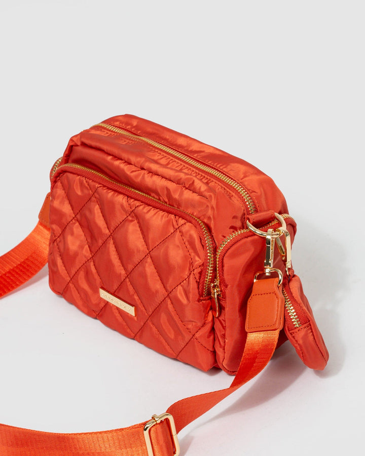Orange Harper Nylon Crossbody Bag | Crossbody Bags